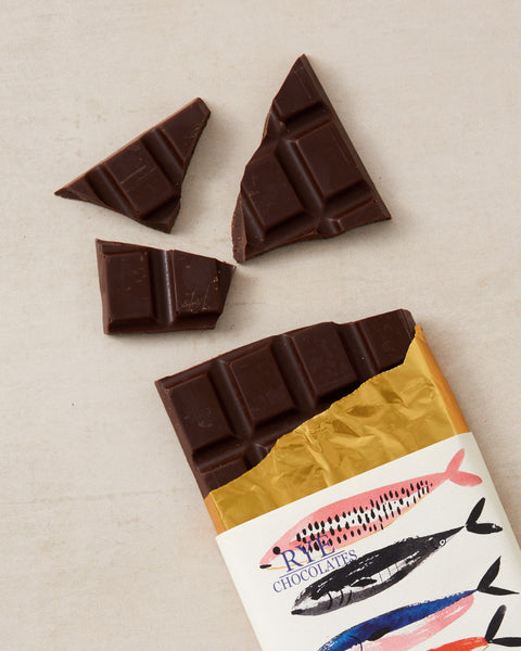 Celtic Sea Salt Dark Chocolate Bar - 72% Ecuadorian