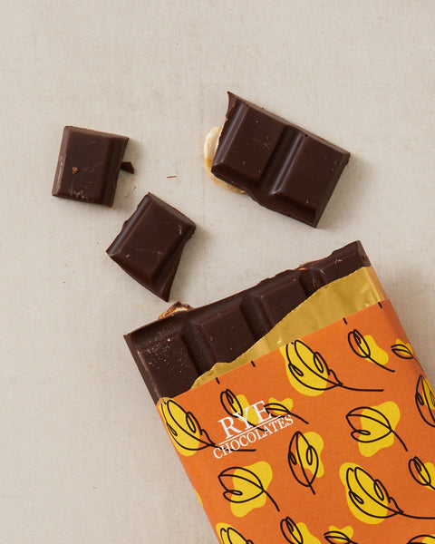 Cinnamon Cashew Dark Chocolate Bar - 64.5% Peruvian
