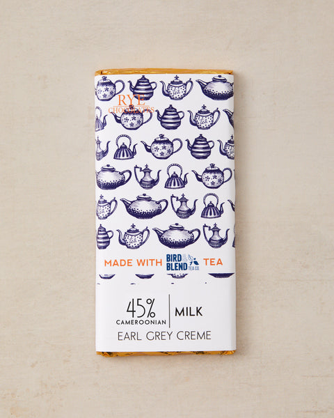 Earl Grey Milk Chocolate Bar - 45% Cameroonian