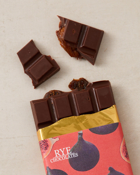 Fig Milk Chocolate Bar - 45% Cameroonian