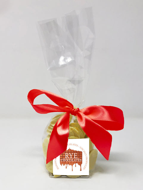 Giant Amber Blondie Chocolate Buttons - 30% cocoa