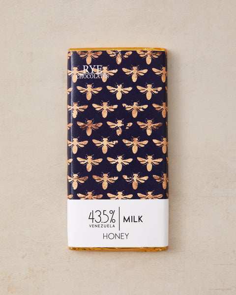 Honey Milk Chocolate Bar - 43.5% Venezuelan