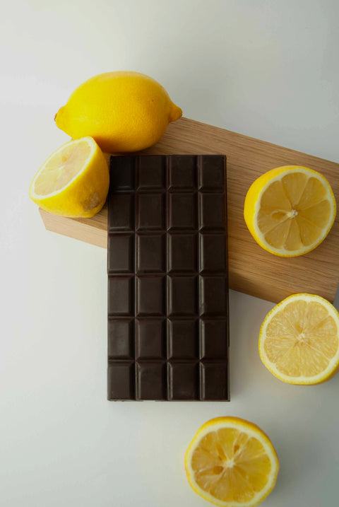Limoncello Dark Chocolate Bar - 72% Ecuadorian
