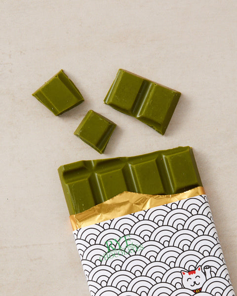 Matcha White Chocolate Bar - 36% Papua New Guinea