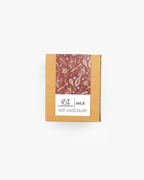 Milk Hot Chocolate - 45% Cameroonian