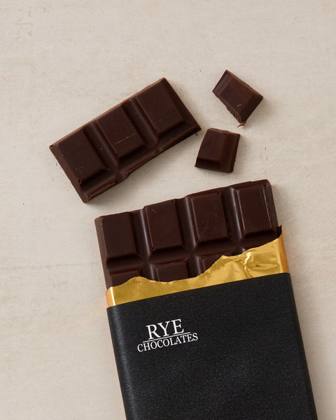 Pure Dark Chocolate Bar - 64.5% Peruvian