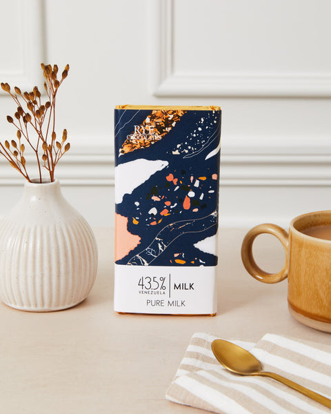Pure Milk Chocolate Bar - 43.5% Venezuelan