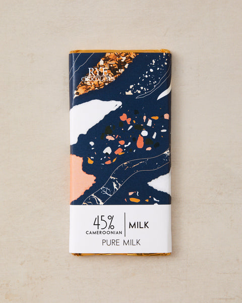 Pure Milk Chocolate Bar - 45% Cameroonian