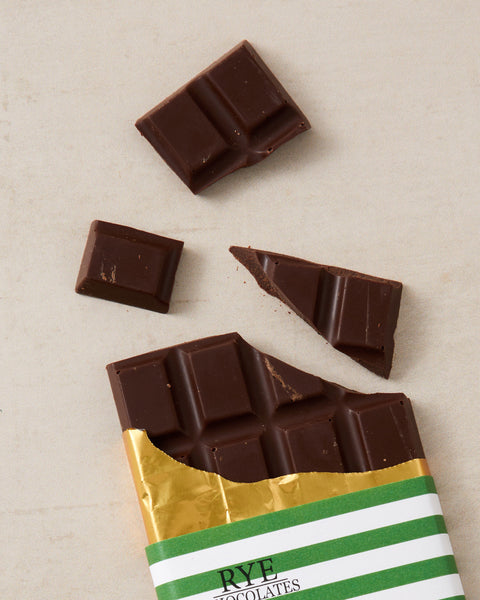 Mint Dark Chocolate Bar - 64.5% Peruvian