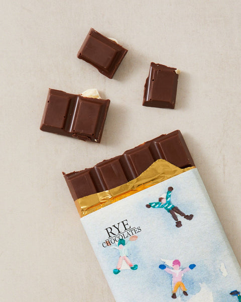 Snowball Oat Milk Chocolate Bar - 43% Colombian Milk Chocolate