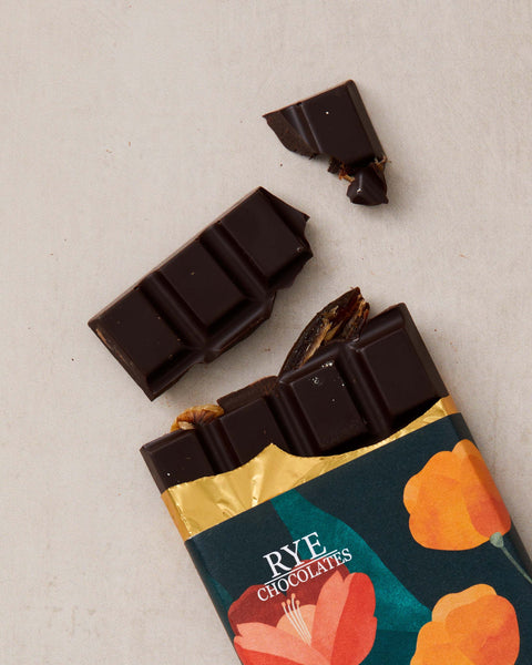 Walnut & Date Chocolate Bar - 80% Ugandan