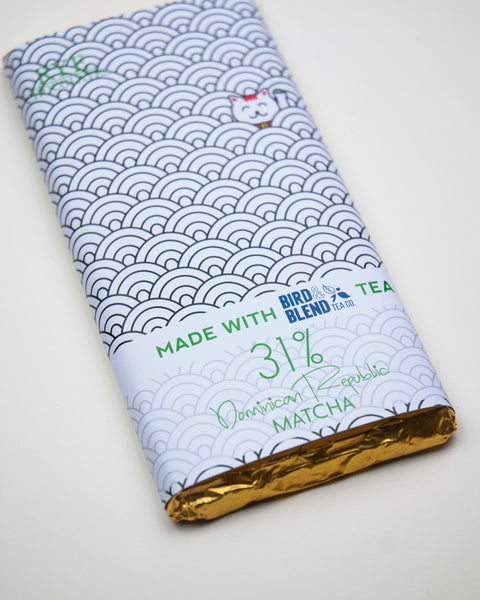 Matcha - 31% Dominican Republic White Chocolate - Rye Chocolates