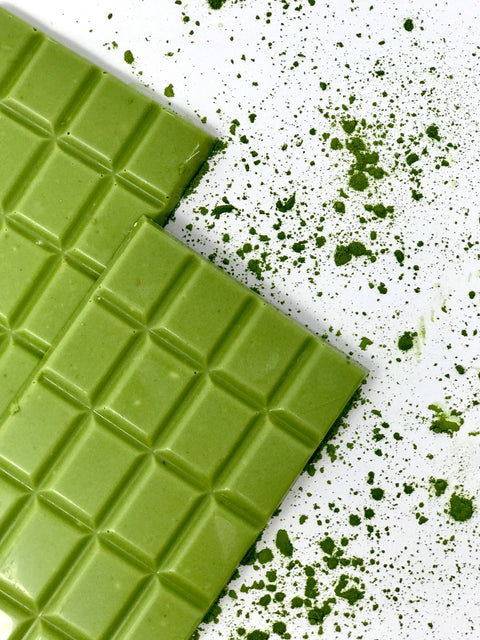 Matcha - 31% Dominican Republic White Chocolate - Rye Chocolates