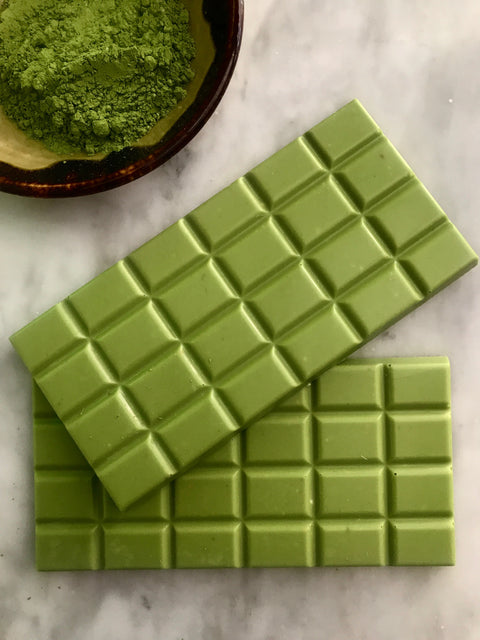 Matcha - 31% Dominican Republic White Chocolate - Rye Chocolates