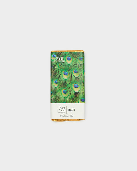 Pistachio Dark Chocolate Bar - 72% Ecuadorian