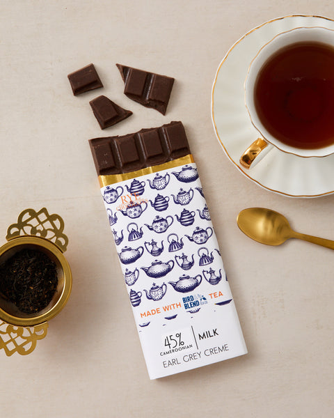 Earl Grey Milk Chocolate Bar - 45% Cameroonian