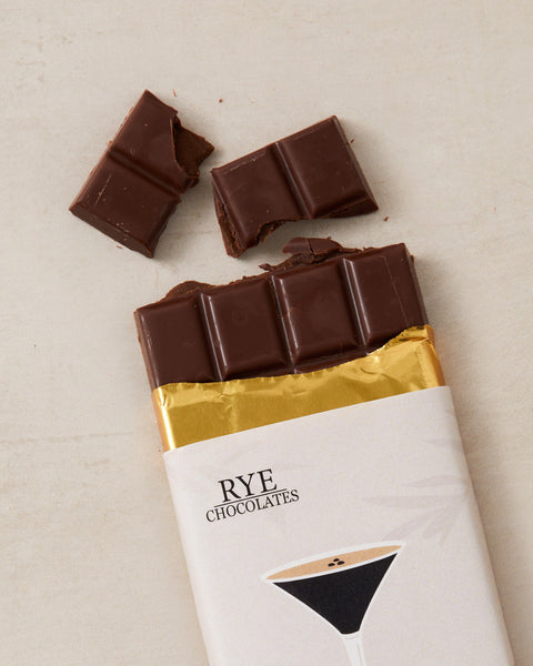 Espresso Martini Chocolate Bar - 43.5% Venezuelan Milk Chocolate