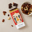 Fruit & Nut Dark Chocolate Bar - 64.5% Peruvian | festive wrapper