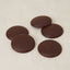 Giant Medium-dark Chocolate Buttons - 64.5% Peruvian
