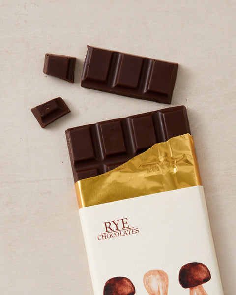 Lions Mane Dark Chocolate Bar - 72% Ecuadorian