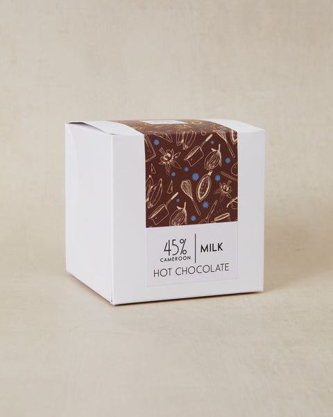 Milk Hot Chocolate - 45% Cameroonian