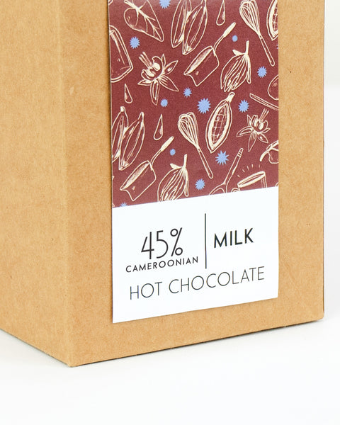 Milk Hot Chocolate - 45% Cameroonian