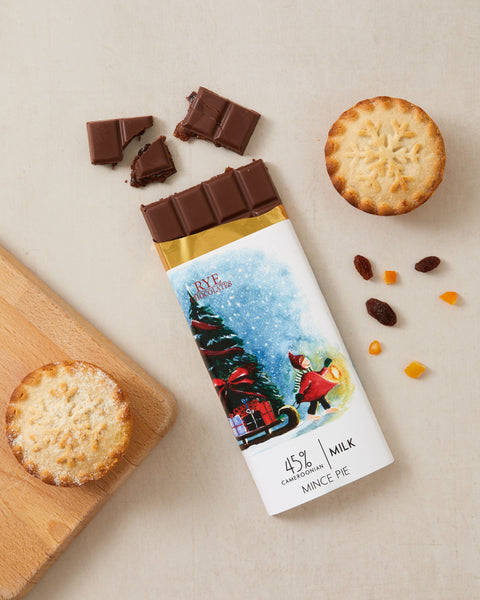 Mince Pie Milk Chocolate Bar - 45% Cameroonian