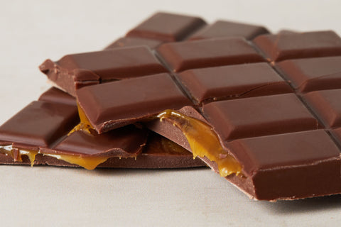Salted Caramel Dark Chocolate Bar - 72% Ecuadorian