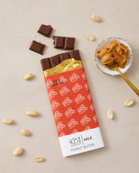 Peanut Butter Milk Chocolate Bar - 43.5% Venezuelan