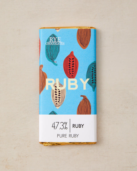 Ruby Chocolate Bar - 47.3% Cocoa