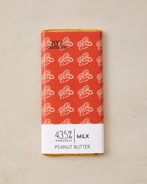 Peanut Butter Milk Chocolate Bar - 43.5% Venezuelan