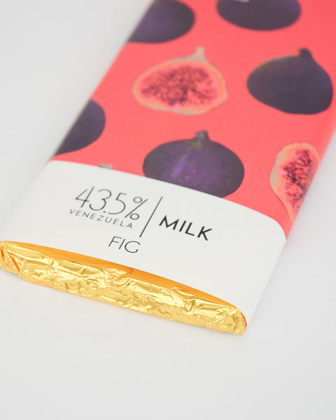 Fig Milk Chocolate Bar - 43.5% Venezuelan