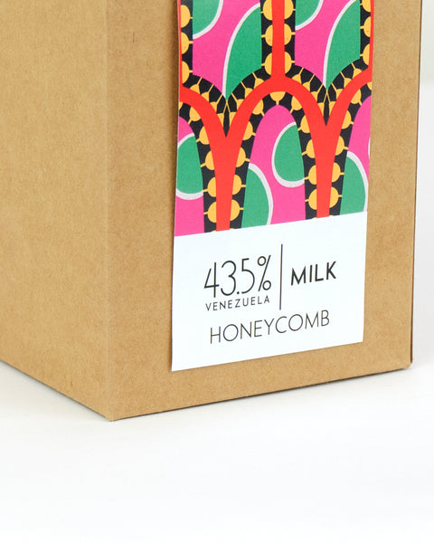 Honeycomb dipped in Milk Chocolate - 43.5% Venezuelan