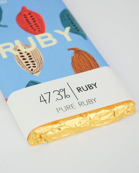 Ruby Chocolate Bar - 47.3% Cocoa