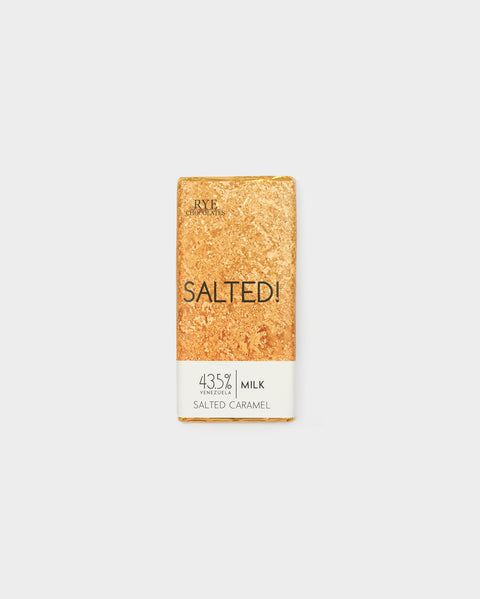 Salted Caramel Milk Chocolate Bar - 43.5% Venezuelan